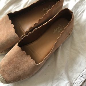 Scalloped Espadrilles